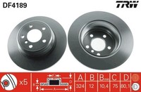 Bremsscheiben FüR Bmw X5 E53 00-06