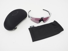 Oakley Sphaera Slash Cycling Sunglasses Matte Clear Frame Prizm Road Black Lens