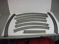 VGC HORNBY R605 CURVES X6 & R607 CURVES X2 & R600 STRAIGHT X1 ALL NR MINT