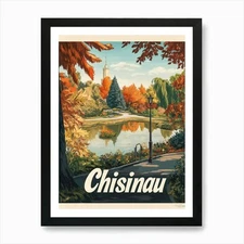 Aihrgdesign A Mid Century Modern Tr Framed Wall Art Poster Canvas Print Picture