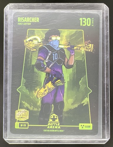 2025 Bo Jackson Battle Arena Update Risarcher Glow Battlefoil RC #BF-119