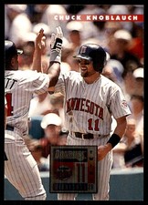 Chuck Knoblauch 1996 Donruss #536 Minnesota Twins MLB READ FREE SHIP