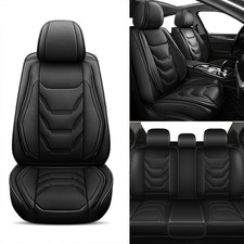 Car Seat Covers Faux Leather For Gmc Canyon 2015-2025protector Cushion Pad