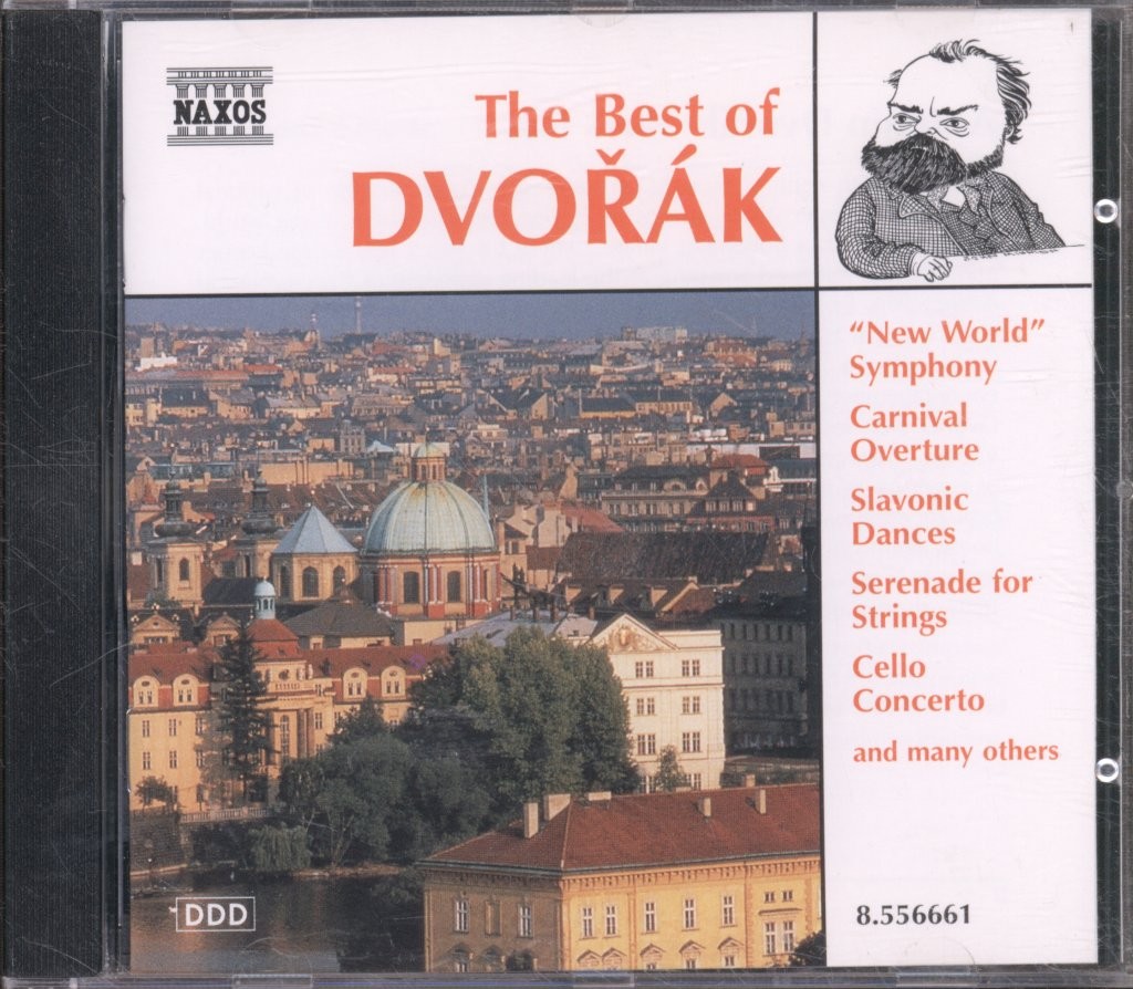 8556661 Various Artists Best of Dvořák CD Europe Naxos 1997 8556661