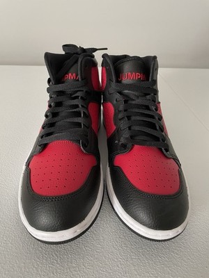 Jordan Men's Access ''Bred'' Black/Red Basketball Shoes AR3762-006 Size 11.5