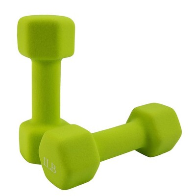 Dumbbells Set of 2 Exercise Fitness Dumbbell for Home Gym Free Weights Hand H...