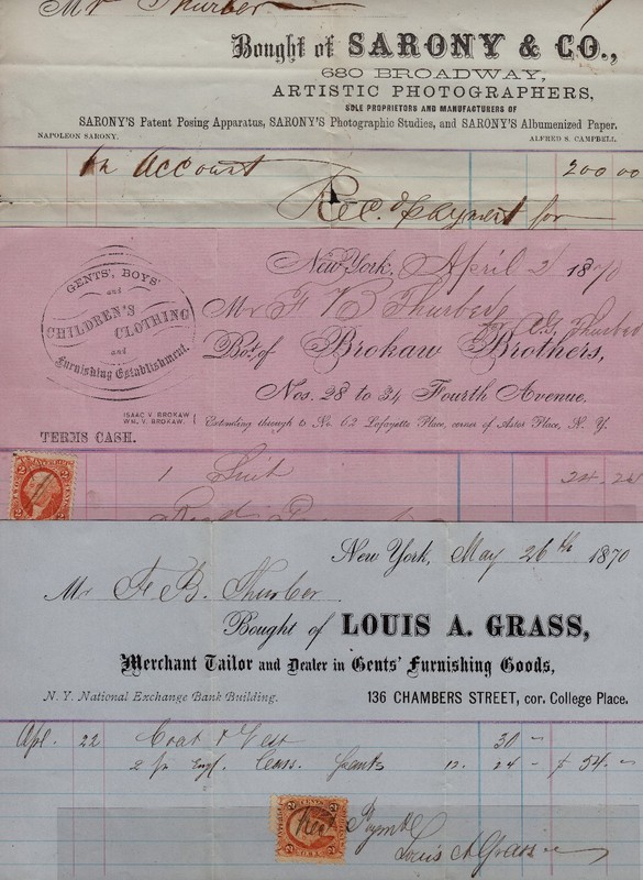 1869-70 Revenue paid invoices.  I Love revenues, I hope you do too!