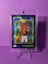 2024 Panini Donruss Optic Jayden Daniels Purple Shock RC Rated Rookie #248