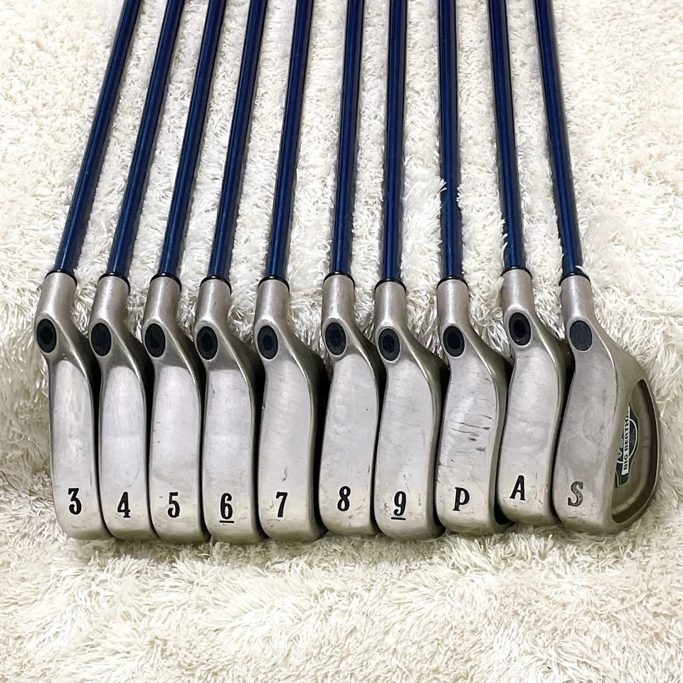 Callaway Big Bertha X-12 Iron Set 10pcs 3-PW, GW, SW SUPER JV200 Carbon Flex S - Image 3 of 4