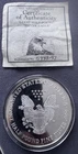 GIANT ONE HALF POUND FINE SILVER EAGLE .999 PURE 8 OZ TROY PROOF AMERICAN EAGLE