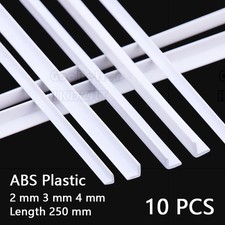 ABS Kunststoff Leiste Winkel L Profil 2mm 3mm...
