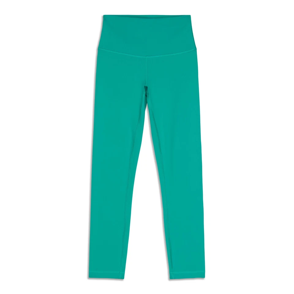 lululemon Wunder Train High-Rise Crop Size 2 Cascadia Green