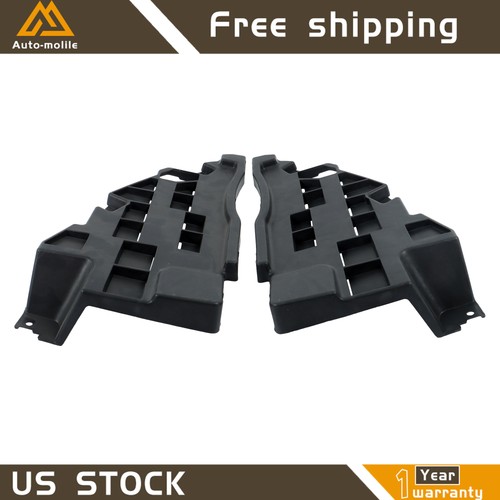 Replacement Pair of Front Bumper Brackets Black For Chevrolet Colorado 2015-2020 - Picture 8 of 12