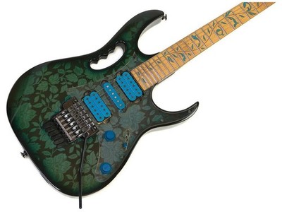 Electric Guitar Ibanez JEM77 BFP Steve Vai Blue Floral Pattern