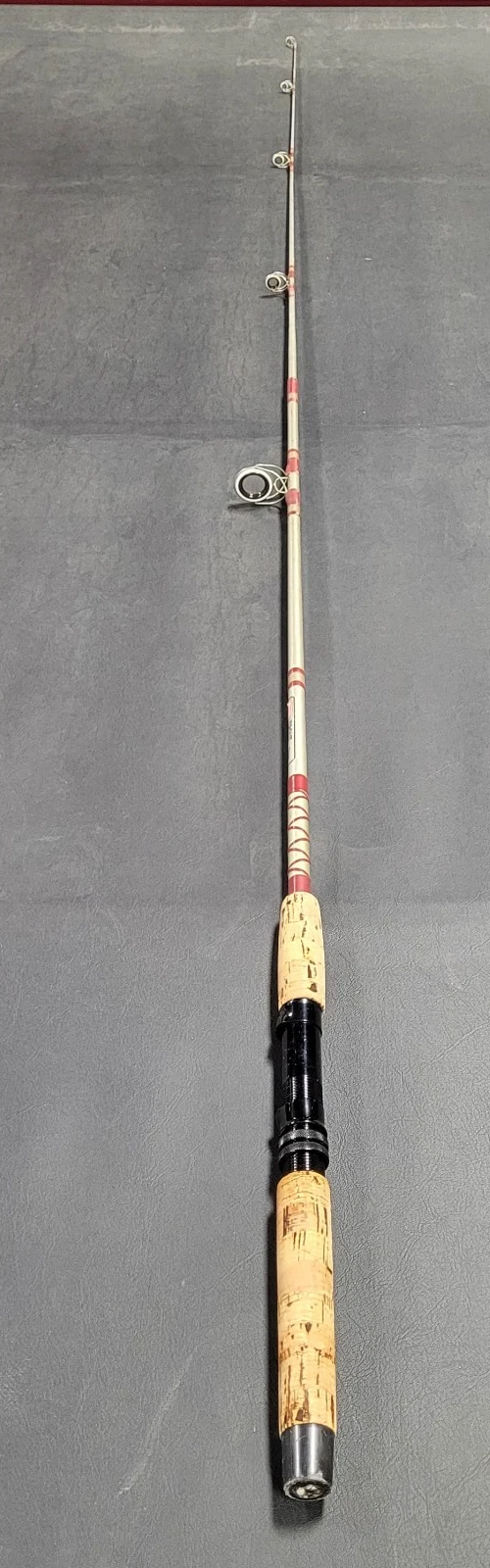 Garcia 6508 Trout Fishing Rod 2 Piece Cork Handle, 6 1/2' Length, Fast Taper, EX