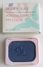 New In Box Mary Kay Powder Perfect Eye Color Midnight Blue Full Size Fast Ship