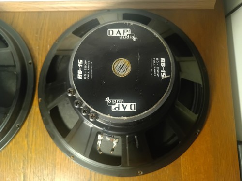 DAP Audio RB-15 15" 250W Full Range Driver Speaker TESTED - Picture 5 of 10