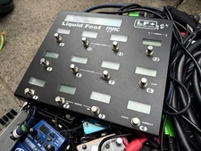 FAMC Liquid Foot LF+ 11+ Midi foot controller with LED strips. Super versatile.