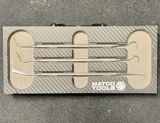 Matco 3 PIECE MICRO TOOL KIT MST604 In Foam Case Carbon Fiber Pattern.