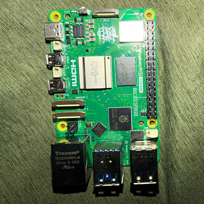 Raspberry Pi 5 16GB RAM ARM Single Board Computer MicroSD w/ Ethernet USB
