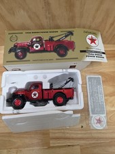 Texaco 1946 Dodge Power Wagon Diecast Truck Special Red Chrome Edition NIB