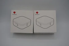 Set of 2 Mini Thermal Label Printer,White,BT Wireless,6–15mm Labels Quick Labels