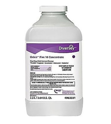 Diversey Oxivir Five 16 J-Fill Disinfectant 2.5L 2 Pack 4963331