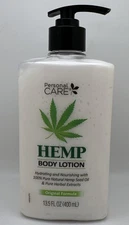 Natural Hemp Seed Oil Body Lotion 13.5 Fl Oz Moisturizer with Shea Butter