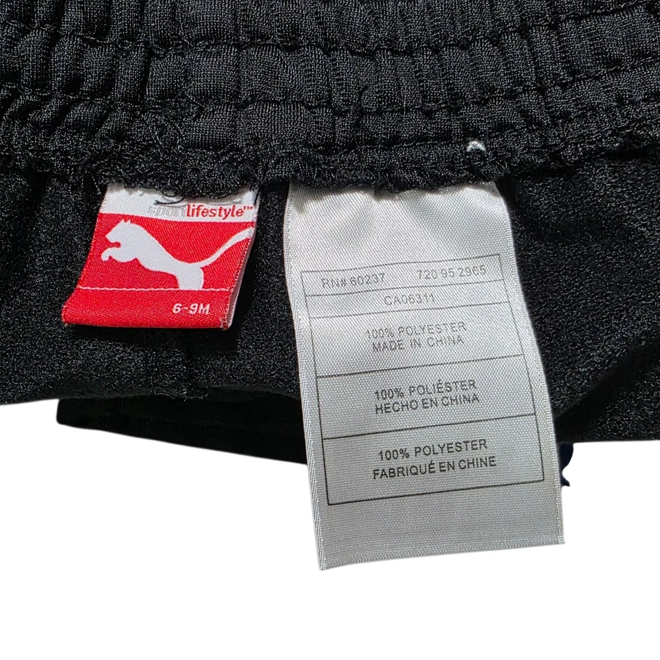 Puma Bebé Niños Chándal Lote 2 Conjuntos Azul Negro Cremallera Chaqueta Pantalones 6-9M Atlético Foto 4 de 4