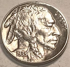 1935 S Buffalo Nickel GEM BU NO RESERVE  *J1941