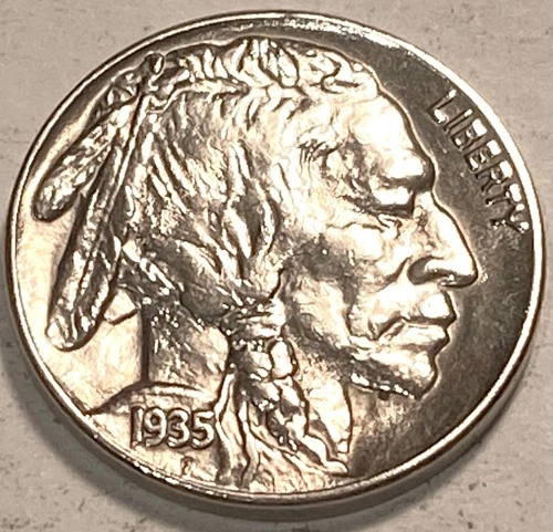 1935 S Buffalo Nickel GEM BU NO RESERVE  *J1941