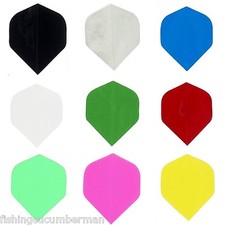 Poly Metronic Plain Standard Dart Flights 9 ColoursTo Choose From