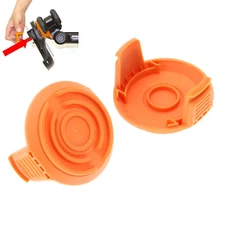 2pcs Spool Cap Cover Trimmer Replacement For WORX WA6531 WG151 WG166 50006531