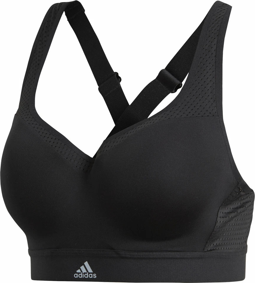 adidas Stronger For It Womens Sports Bra - Black SIZE 34A $65.00 - Image 3 of 4
