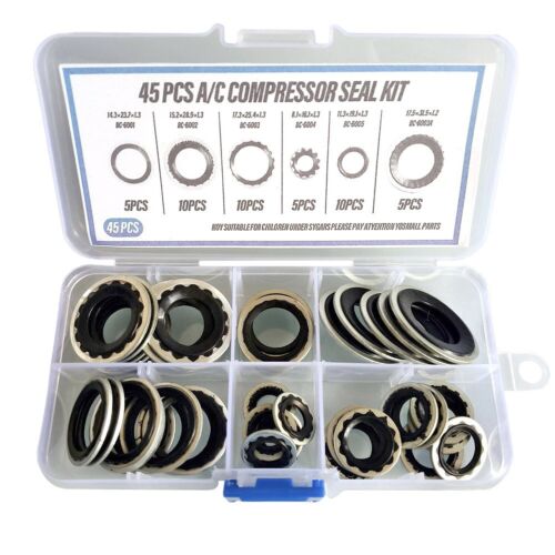 Sealing Gasket Compressor Accessories Air Conditioning System Automotive - Picture 1 of 7