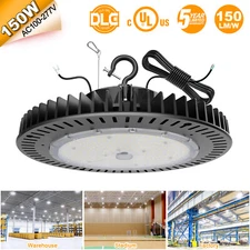 150W LED High Bay Light Commercial Warehouse Workshop Barn Gym Airport Lights