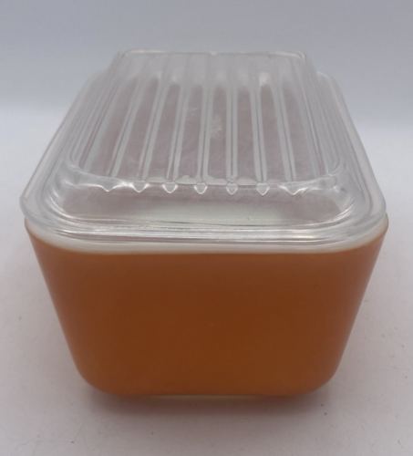 Vintage PYREX Autumn Harvest Wheat Refrigerator Dish 502-B - Picture 2 of 9