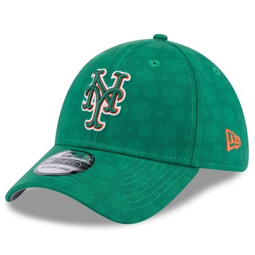 New York Mets New Era Kelly Green St. Patrick's Day 39THIRTY Flex Hat M/L - NWT - Picture 4 of 4