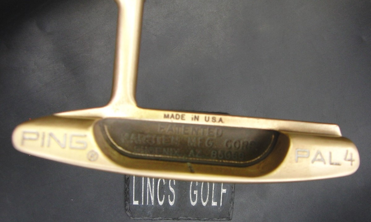 Refurbished BeCu Ping Pal 4 Putter 86.5cm Playing Length Steel Shaft Acer Grip Refurbished BeCu Ping Pal 4 Putter 86.5cm Playing Length Steel Shaft Acer Grip