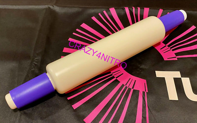 Tupperware Fill-N-Chill Rolling Pin Purple White 16'' New BPA FREE SHIPPING