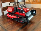 mighty tonka custom dozer. Dedicated to CA. fire dept. Powder coated. MUST SEE.
