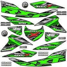 Decal Kit for 2019-2021 SEA DOO RXT 300 GREEN