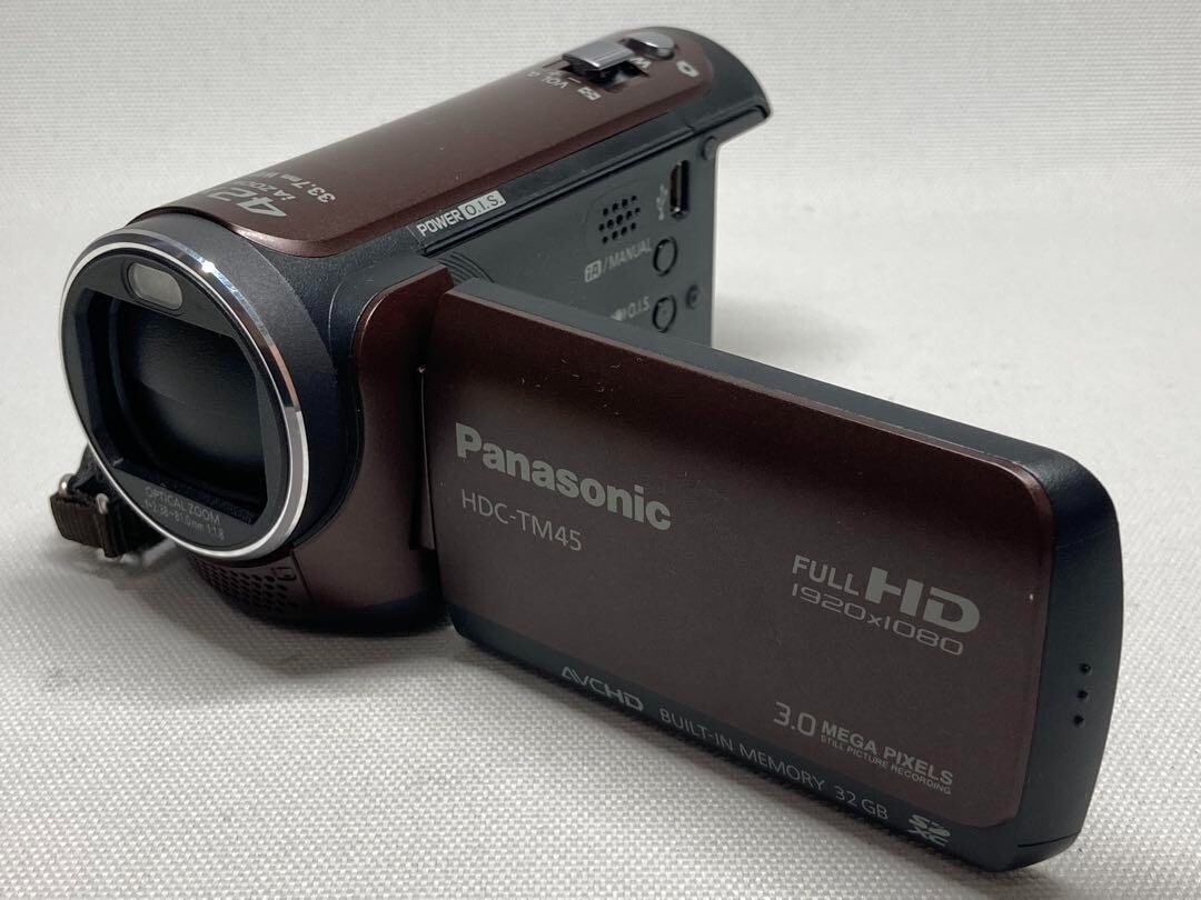 Panasonic HDC-TM45 コンパクトデジタルカメラ 概要 デジタルハイビジョンビデオカメラ HDC-TM45 | デジタル