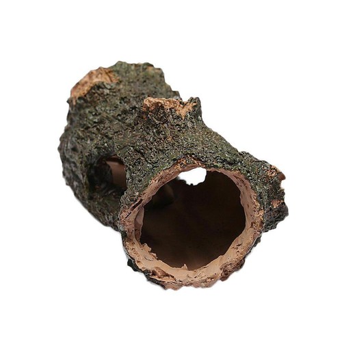 Aquarium Hide Fish Cave Ornament Hide Hollow Tree Hiding NEW. Decorat HOT