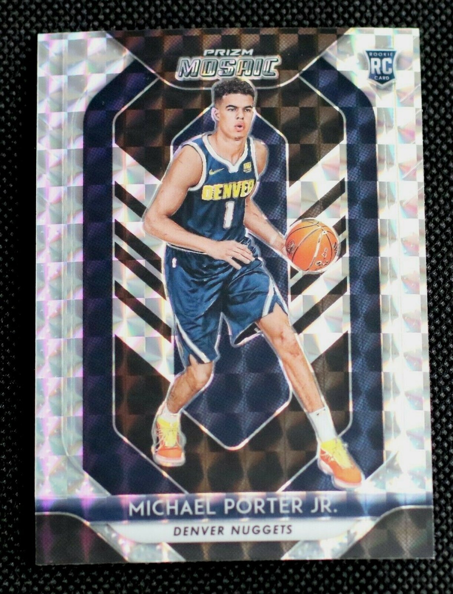 2018-19 Panini Mosaic Prizm Michael Porter Jr. RC Silver Prizm #73