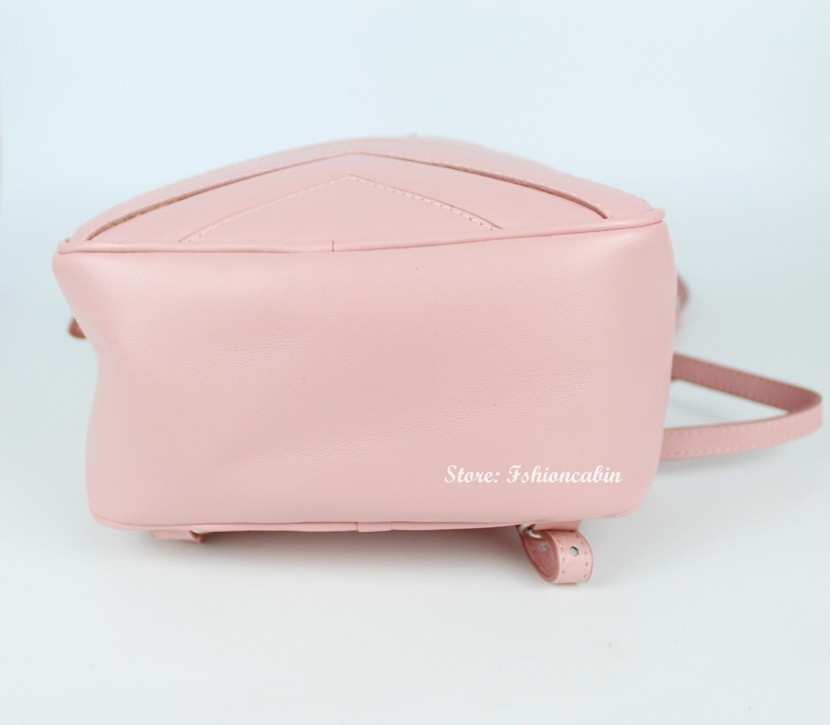 NEW STELLA MCCARTNEY Star Backpack, Pink, Faux Leather Bag  display picture 2