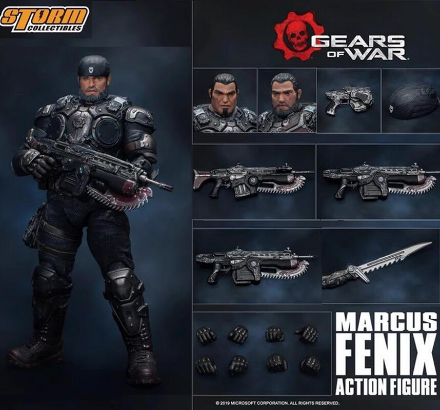 爆買い Storm Toys Action War Of Gears Scale 1/12 Fenix Marcus その他