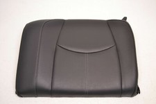Porsche Seat Back Rest Rear Left Black Leather 911 Carrera 997 Oem 2005-2012