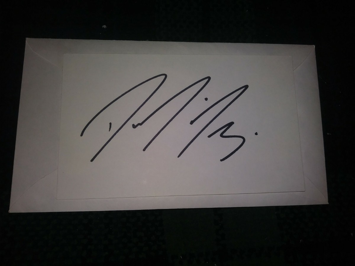 Diana Taurasi signed 3x5 index card authentic autograph WNBA