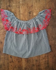 black off the shoulder top new look